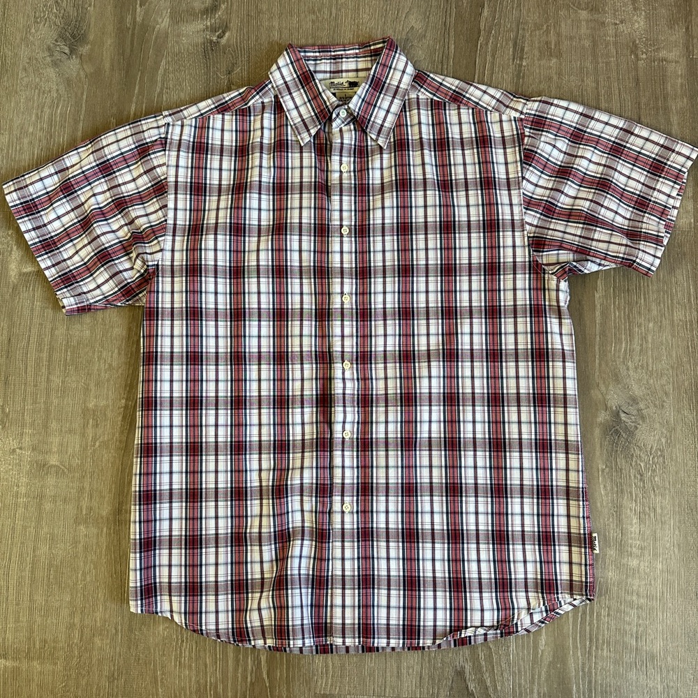 Men's Matix Plaid Short Sleeve Shirt